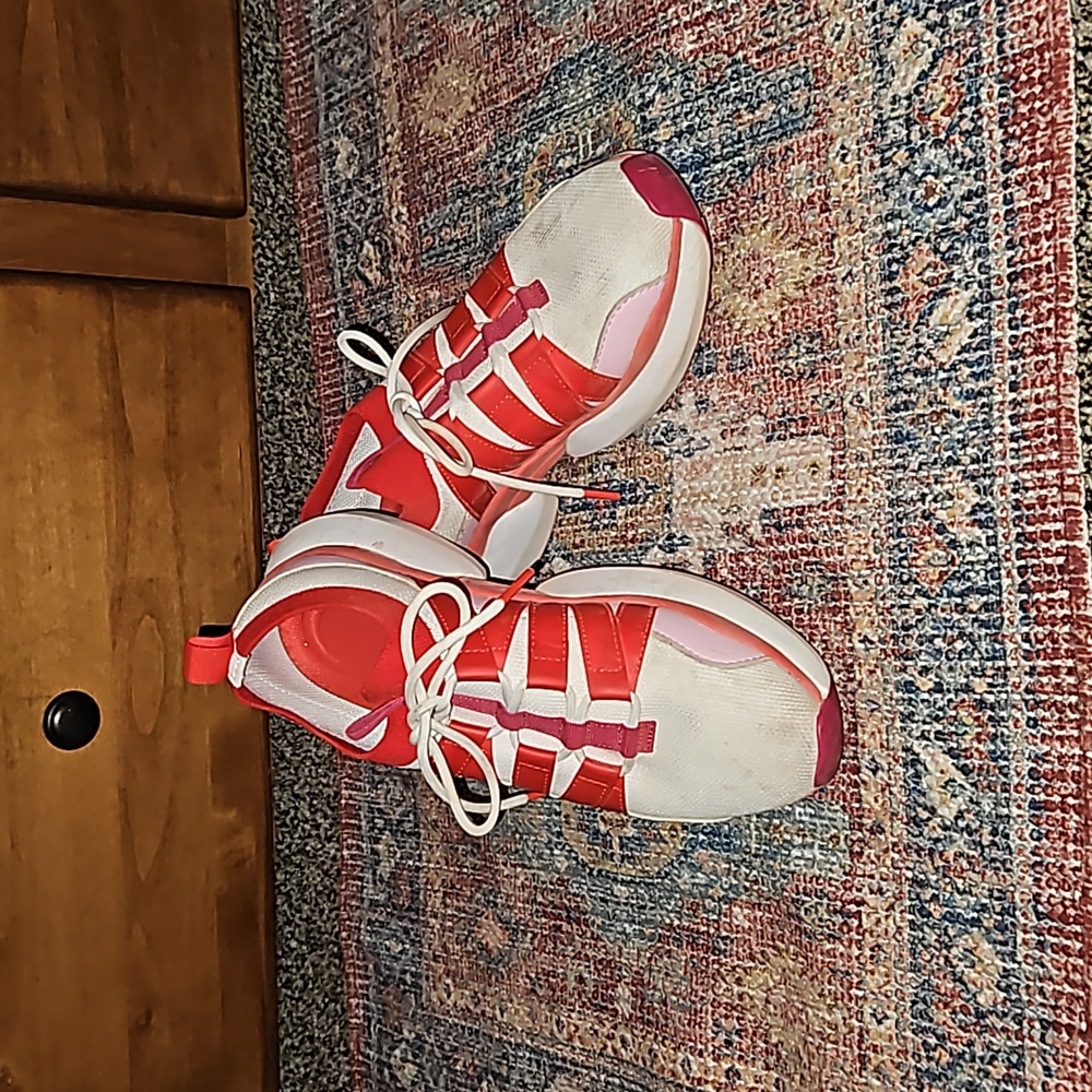 Pinks and White cloud sneakers